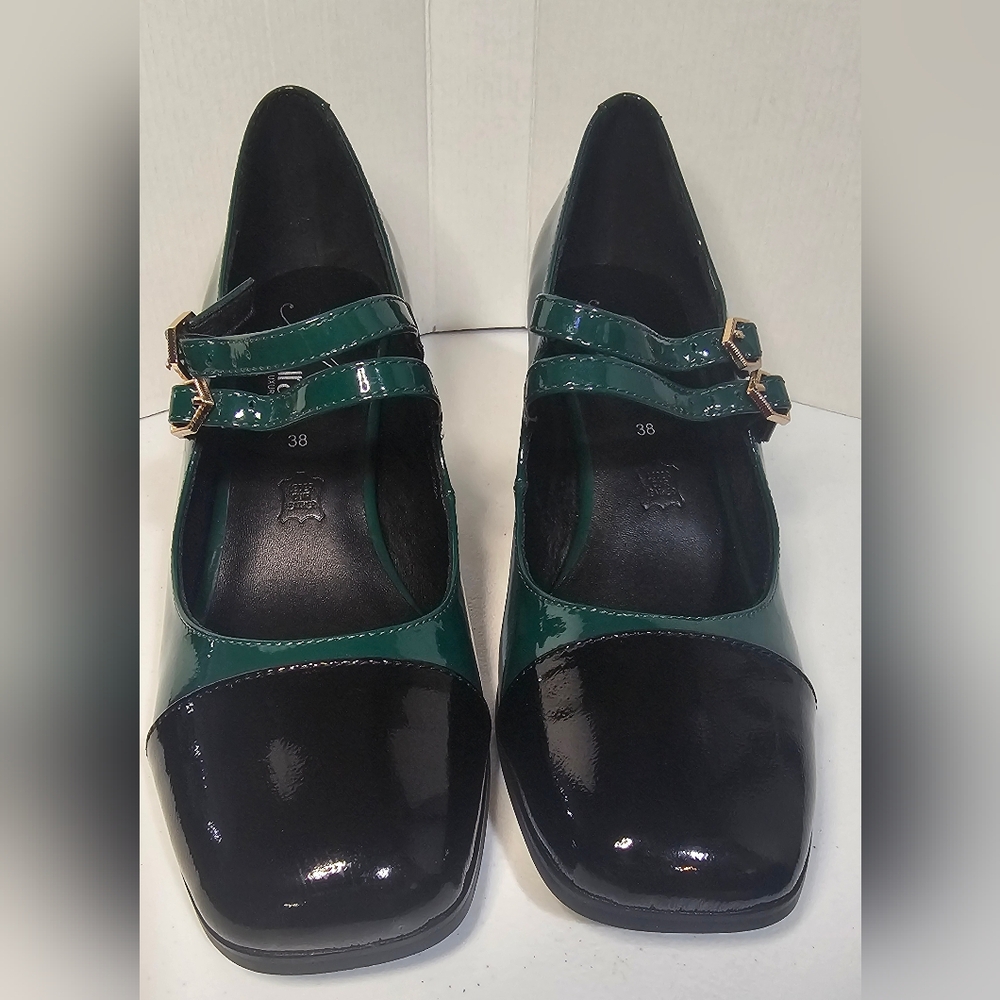 Spring Step Azura Auraquartz-Green Multi Patent